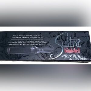 NWT SULTRA The Bombshell Oval Curling Iron